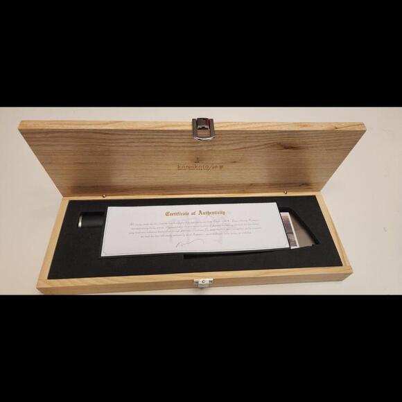 Kamikoto Chuka Bocho Cleaver, New in Ash Box with Certificate of Authenticity - Picture 4 of 7